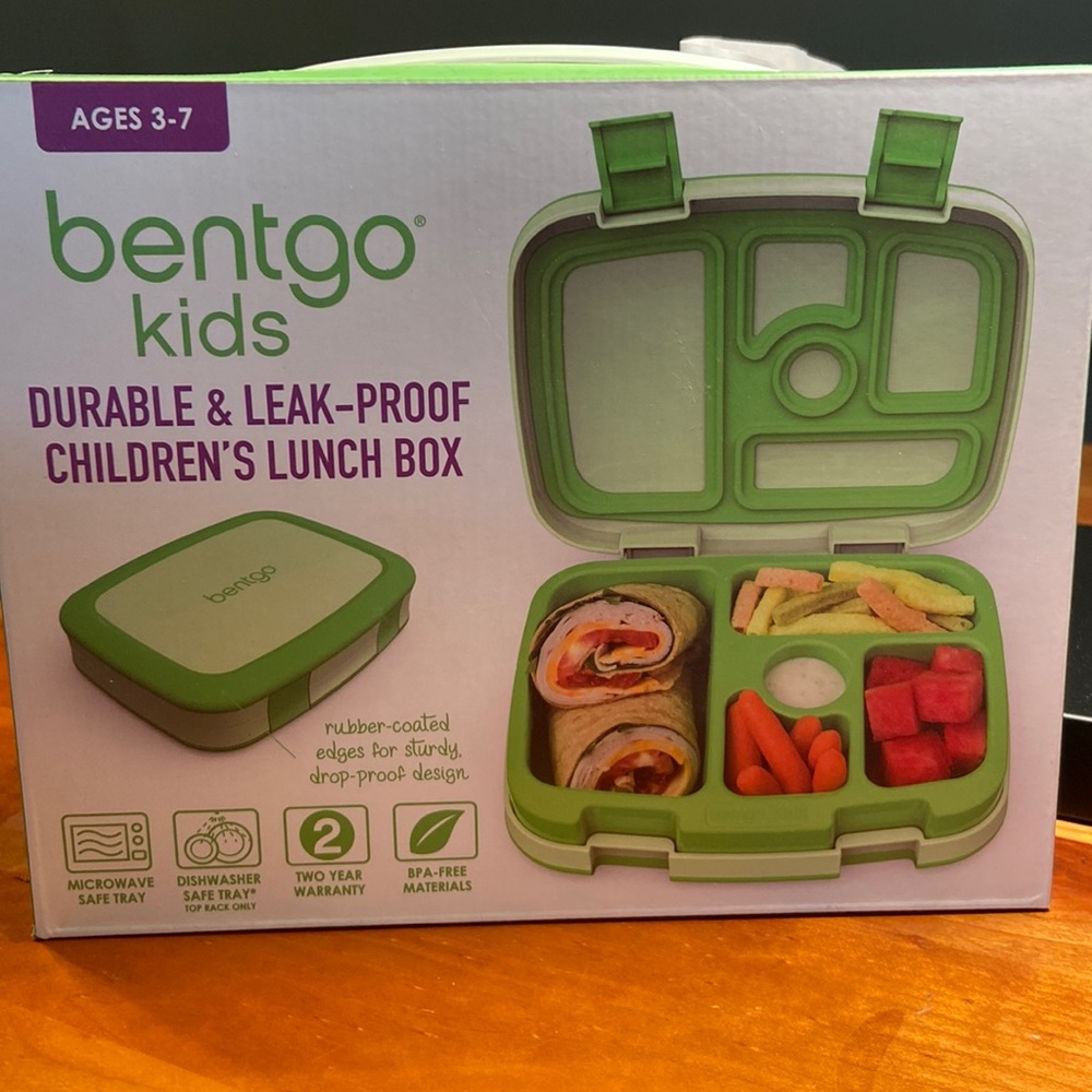 Bentgo Kids Leak-Proof, 5-compartment lunch box